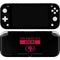 NFL San Francisco 49ers Black Performance Series Nintendo Switch Lite Skin